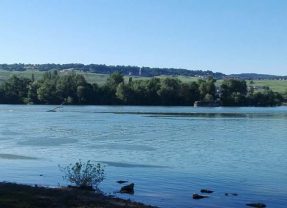 Bingen-Kempten Rheinbrückenruine