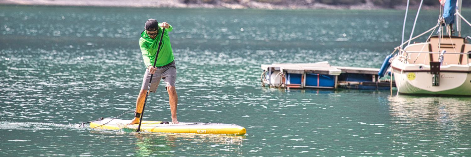 Stand up Paddler am Achensee